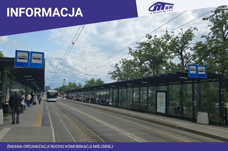 
Informujemy, że od 14 lipca br. rozpoczną się roboty budowlane, które spowodują zmiany w organi...